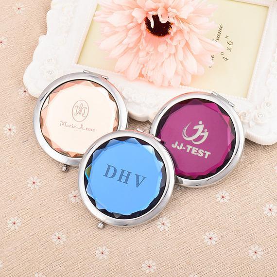 58mm round glass cabochon for DIY compact mirror jewelry supplies,Multicolor