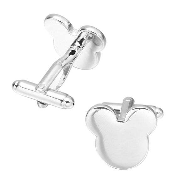 plane  French cufflinks blank, cufflink base, Copper Cufflinks Bezel Setting ,custom cufflinks