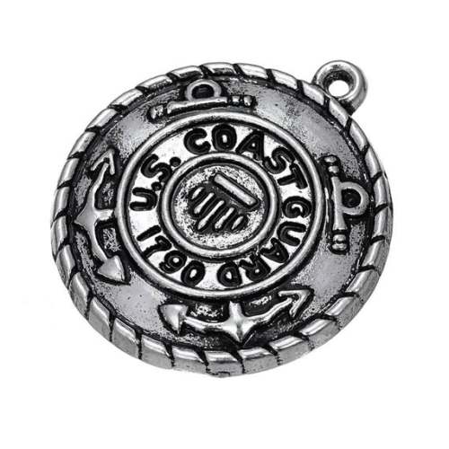 Wholesale 30% OFF 30/100/200PCS  US united states coast guard Military series charm, DIY Findings, Jewelry Making