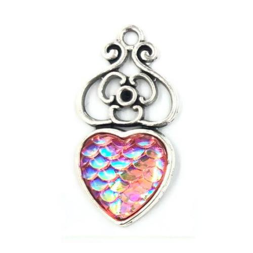 wholesale.12mm Mermaid silver charms, Mermaid scale, Holographic pendants, silver mermaid, dragon skin pendant, snake skin charm