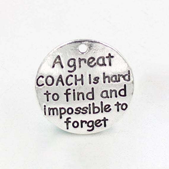 wholesale, Words Charms, pendant English lettering diy handmade materials--A great conach is hard to find .25mm