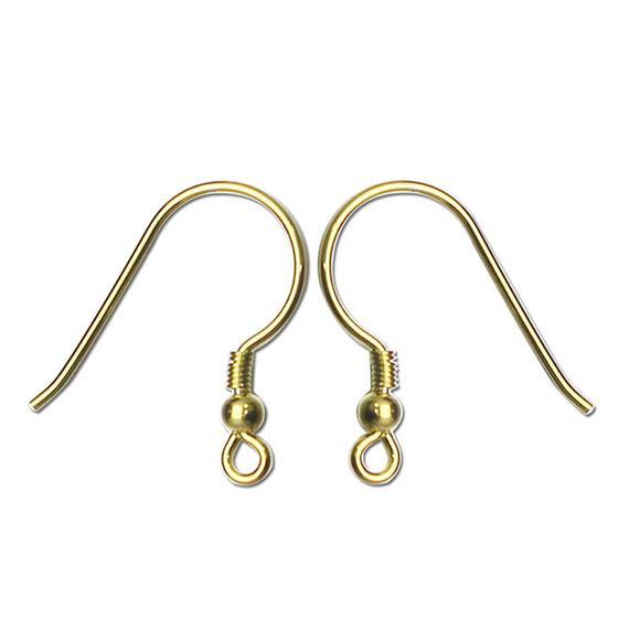 10 pairs Earring hooks, Sterling Silver French Hook Earwires S925
