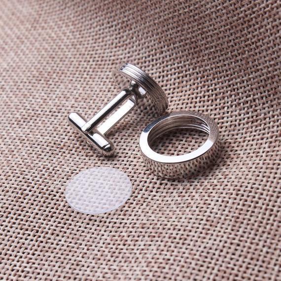316L stainless steel Picture Cufflinks Classic Wedding Events Photo Cuff Links Wedding Men Jewelry Wholesale Drop Ship Retail