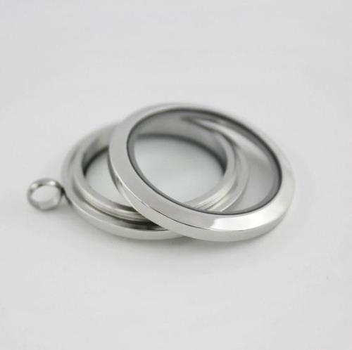 316L Stainless Steel 30mm Twist Floating Locket, Screw top Floating Locket Memory Locket, Necklace Pendant, Wholesale floating lockets