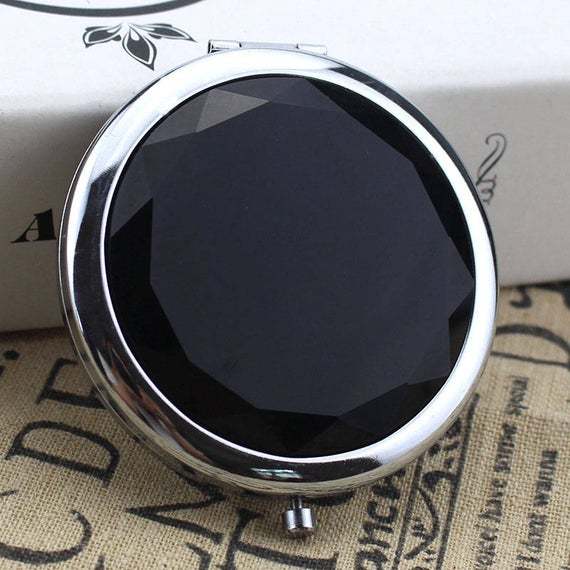 58mm round glass cabochon for DIY compact mirror jewelry supplies,Multicolor