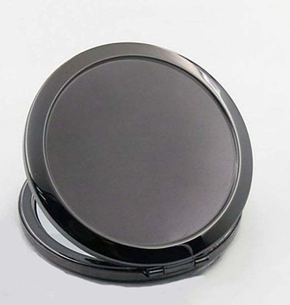 10kits 70mm Round Blank Pocket Mirror, Compact mirror blank, Engravable Pocket Mirrors ,Blank Compact Mirror