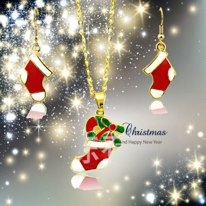 Christmas Charm Collection, Colorful Enamel Christmas charms Assortment, Christmas theme C002