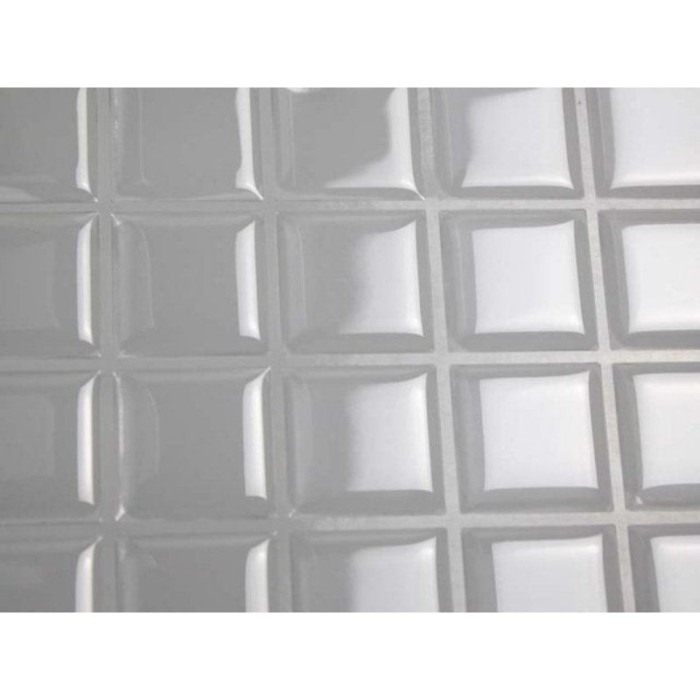 100pcs 10mm square clear epoxy sticker, clear epoxy domed