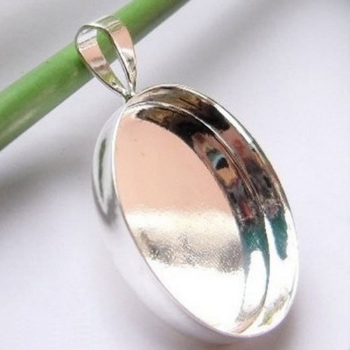 20pcs 8mm 10mm 18mm 20mm 25mm 35mm Settings Base, Bezel Blank Base Setting, Round Cabochon Pendant Base