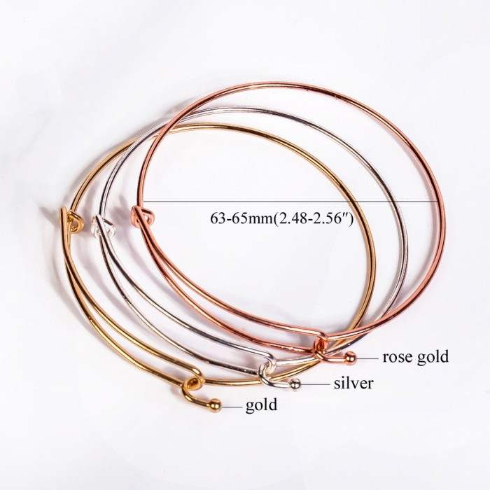 Expandable Bracelets Bangle (open style)