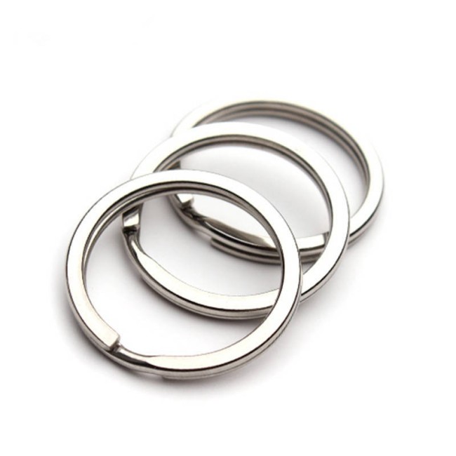Stainless steel Key Ring Key Chain Round Split keychain Split rings 28mm or 30mm