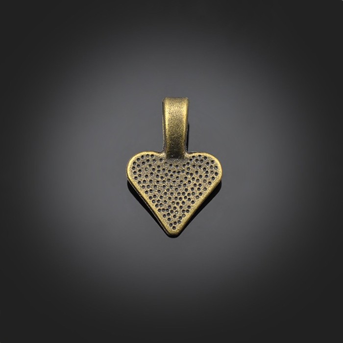 WHOLESALE Bails-50/100 / 200/500pcs - Heart Blank Glue On Bails Jewelry Findings -Craft Supply Necklace Bail Bulk DIY Bead