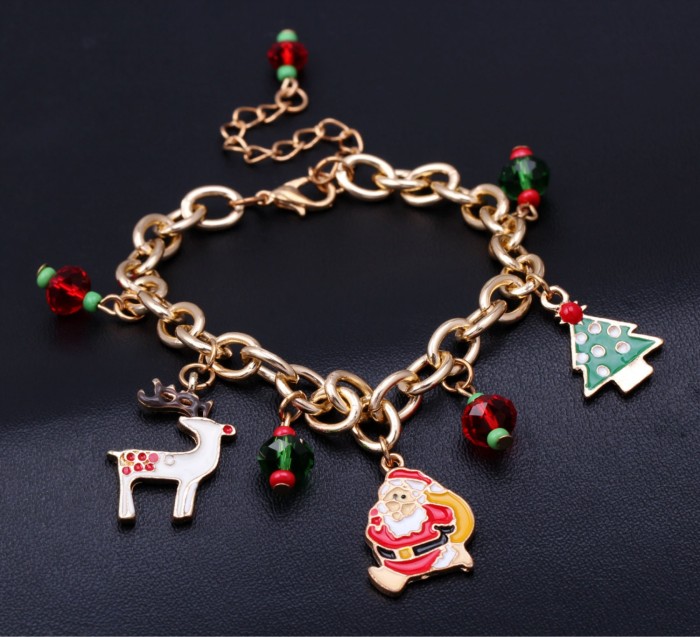 Christmas Charm Collection, Colorful Enamel Christmas charms Assortment, Christmas theme C002