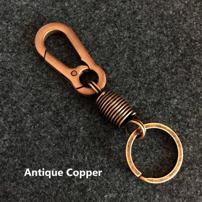 5 pcs/lot Key Ring Key Chain Rhodium Plated 60mm long Round Split keychain ,Heavy duty Key Chain ,wholesale