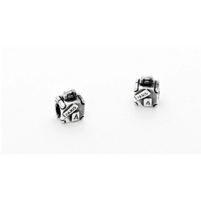 20pcs Suitcase European beads, Bead Charms, fits most European charm bracelets bead charm bracelet