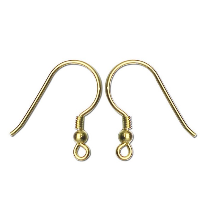 10 pairs Earring hooks, Sterling Silver French Hook Earwires S925