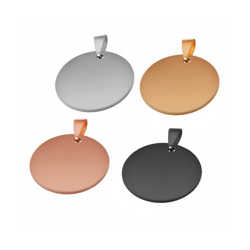 Titanium steel Dog Tags Discs Stamping Blanks Dog Tag Blanks Stamping Blanks Silver Tags Blank Dog Tags,DIY Jewelry
