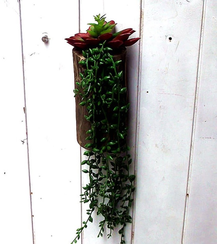 Picture frame Living Wall and sphagnum moss DIY Wooden Framed Vertical Garden Planter - hang wall & stand itself retro green(#50001003)