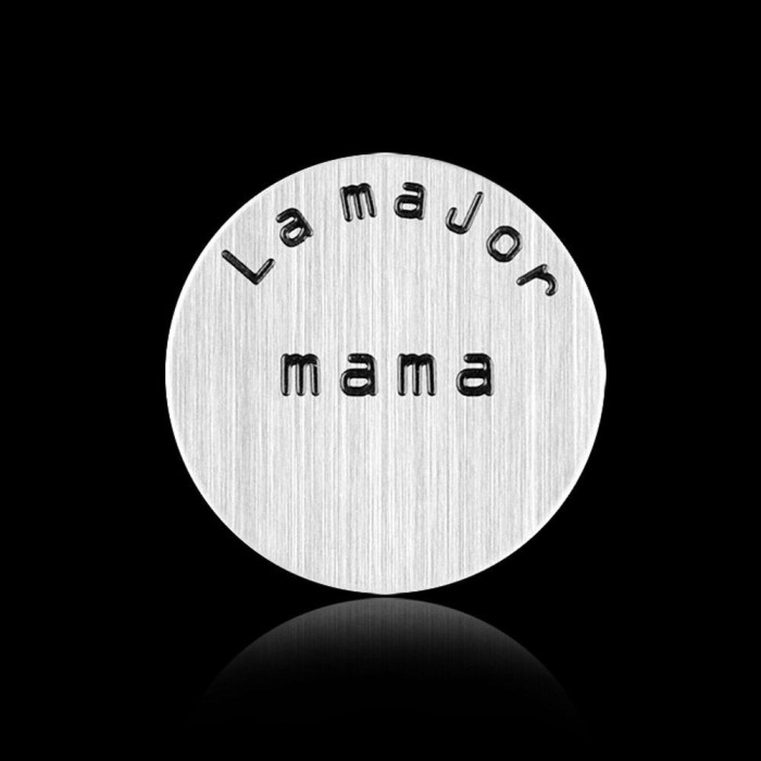 Stainless steel Floating Locket Plate, memory plate plate,4 designs, Floating charms, Dia 22mm Fit for 30mm floating locket