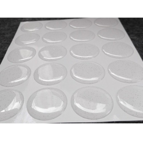 ON SALE-25mm High Quality Epoxy Dot Stickers 1 inch for Bottle Caps - Epoxy Domes, Epoxy Resin Dots, Epoxy Stickers