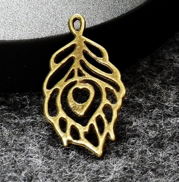 20pcs Antique Tibetan Silver Tone Angel Wing Charms Pendants Findings Feather Charm Pendants Findings (#30100155)