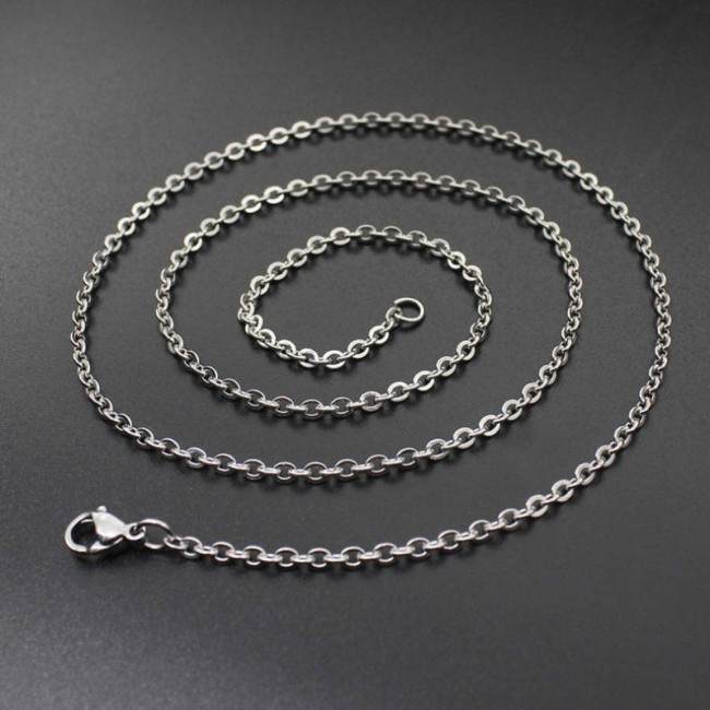 Titanium steel Chain, Bulk Chain, Jewelry Making Chain, Fine Chain, O Links, Hypoallergenic, Lot Chain,necklace Chain