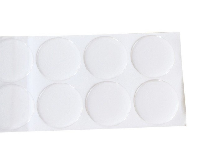 40mm / 42mm Round Epoxy Sticker Clear Resin Stickers Domes LARGE 3D Adhesive Circles For Pill Box