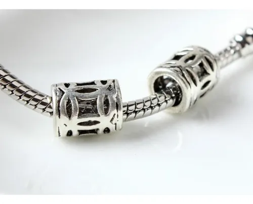 10pcs Hollow European beads, Bead Charms, fits most European charm bracelets bead charm bracelet