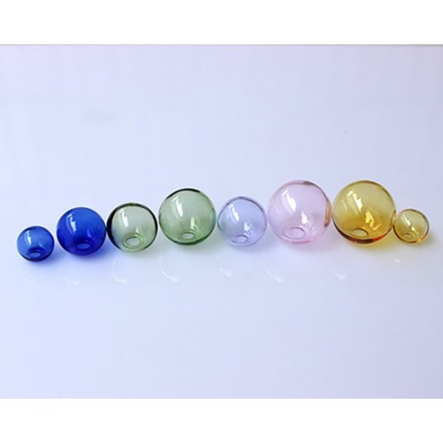 10pcs 6mm 8mm 10mm 12mm 14mm 16mm 18mm 20mm 25mm multicolor Glass Cover, Glass bubble, Hollow Glass, necklace pendant,charming