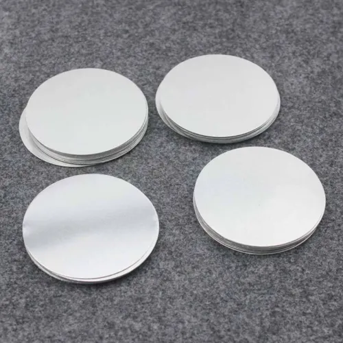 wholesale 30% OFF-100pcs/500pcs 58mm Aluminum Stamping Blanks 2.28 Inch Diameter - Raw Brushed Finish Round Circle Disc