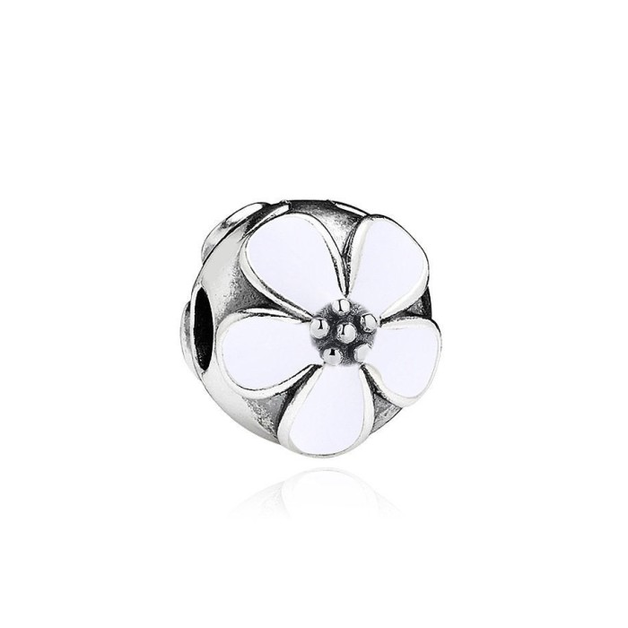 10pcs Cherry blossoms beads, European Beads, Bead Charms, fits most European charm bracelets bead charm bracelet