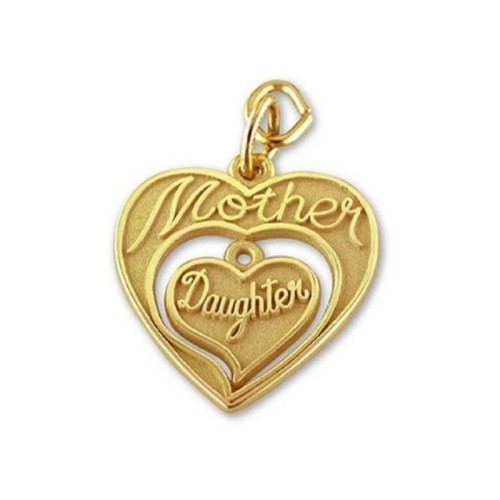 20pcs Gold Mother Daughter Mother's day Charms Pendants Findings