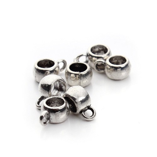 30pcs Ring beads, European Beads, Bead Charms, fits most European charm bracelets bead charm bracelet