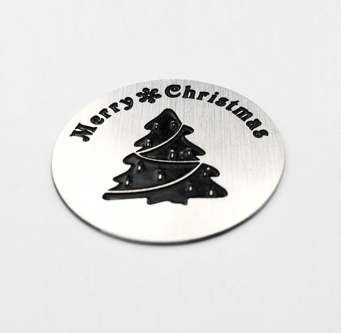 Christmas Stainless steel Floating Locket Window Plate, designs, Floating charms, Dia 22mm Fit for 30mm floating locket 5010049