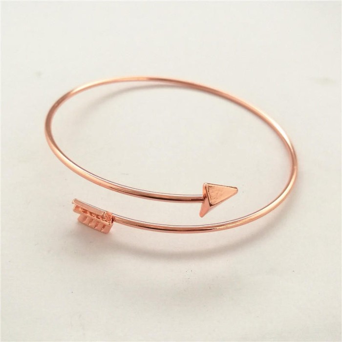 Cupid bracelet,Feather bangle, silver bangle, boho bracelet, delicate open bangle