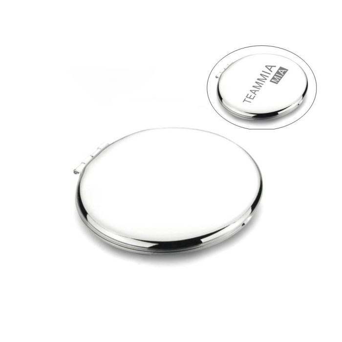 Personalized compact mirrors,engraving pocket mirror,304 Stainless Steel Hand Pocket Folded-Side Cosmetic Make Up Mirror,Wedding supplies