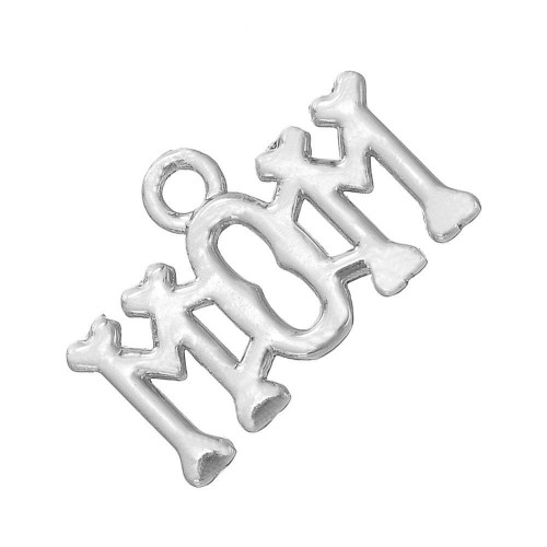 15%OFF Antique Tibetan Silver Tone or Gold, Mom Mother's day Charms Pendants Findings,20pcs ,50pcs,100pcs