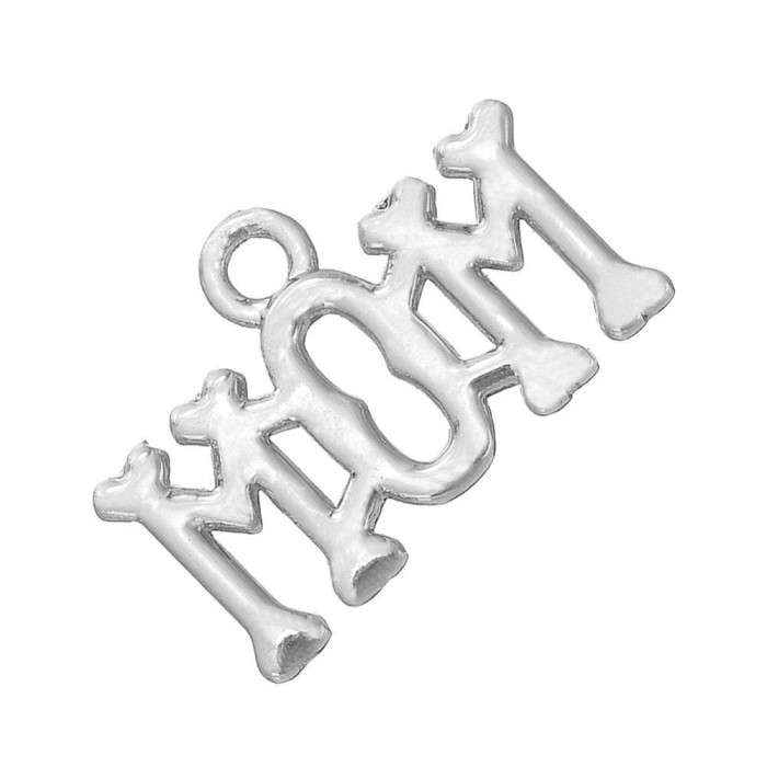 15%OFF Antique Tibetan Silver Tone or Gold, Mom Mother's day Charms Pendants Findings,20pcs ,50pcs,100pcs