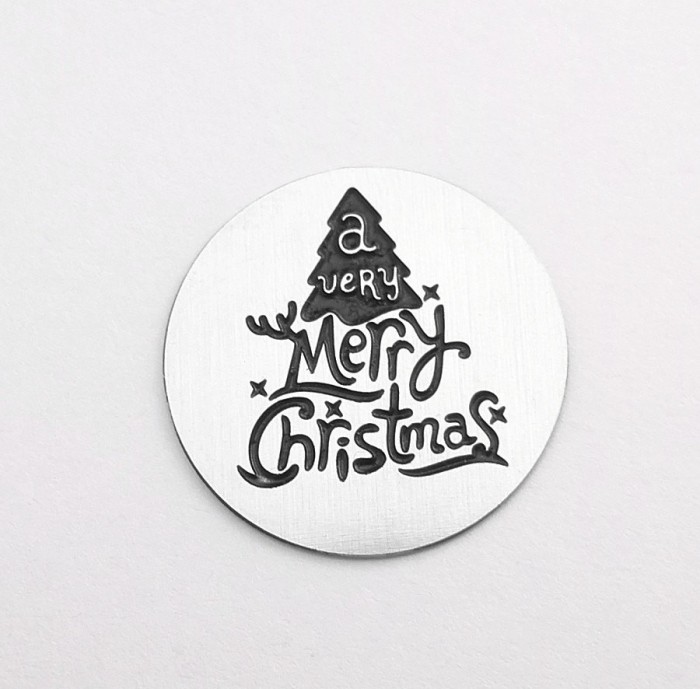 Christmas Stainless steel Floating Locket Window Plate, designs, Floating charms, Dia 22mm Fit for 30mm floating locket 5010049
