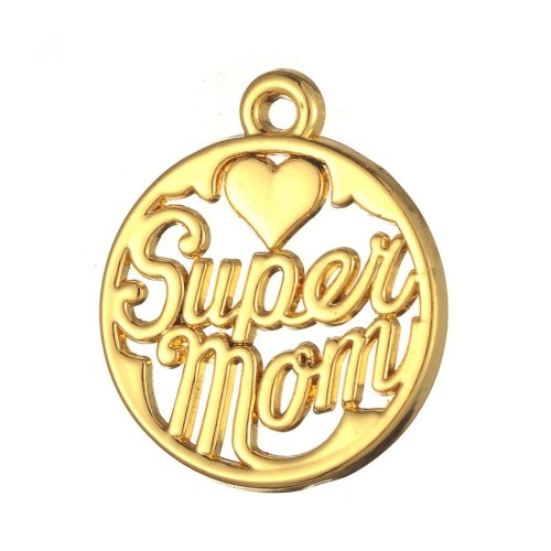 20pcs Antique Tibetan Silver Tone or Gold, Mom Mother's day Charms Pendants Findings