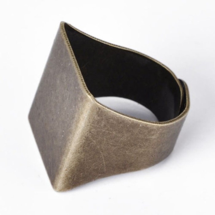 20pcs Antique Bronze Adjustable ring blank, Square Ring blanks, Brass Ring Settings, Large Ring Blank, 20 x 18mm