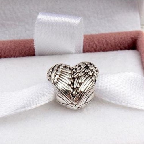 10pcs European beads, feather beads Charms, fits most European charm bracelets bead charm bracelet