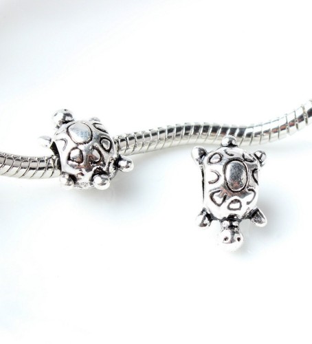 10pcs European beads, Baby Tortoise Bead Charms, fits most European charm bracelets bead charm bracelet