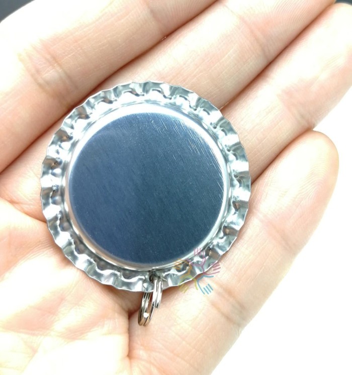 50pairs DIY Earrings Kit-100 Bottle Cap,50 pairs 316L Stainless steel Earring hooks,100pcs Clear Round Epoxy Stickers