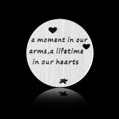 Stainless steel Floating Locket Plate, memory plate plate,4 designs, Floating charms, Dia 22mm Fit for 30mm floating locket 5010049