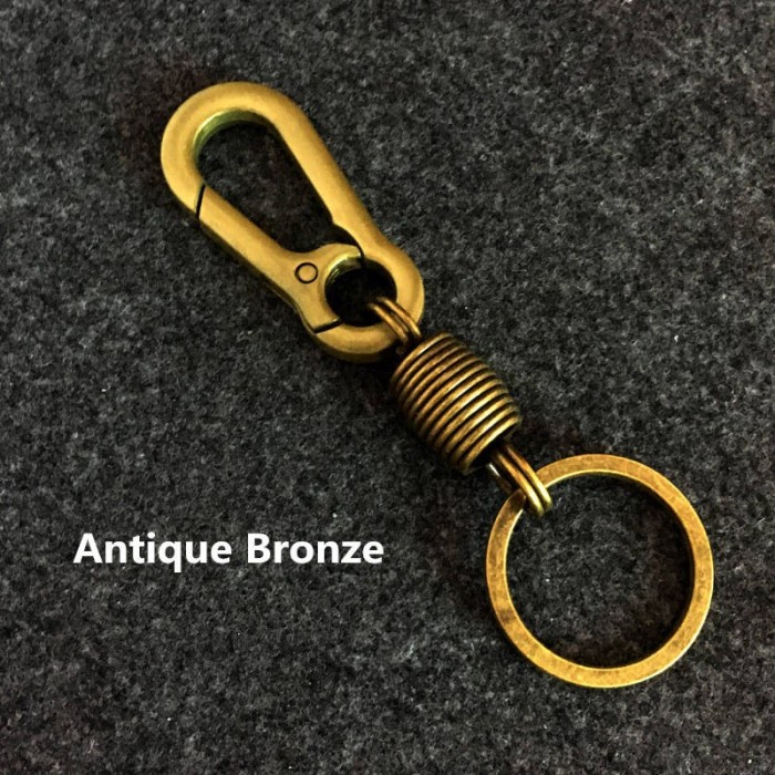 5 pcs/lot Key Ring Key Chain Rhodium Plated 60mm long Round Split keychain ,Heavy duty Key Chain ,wholesale