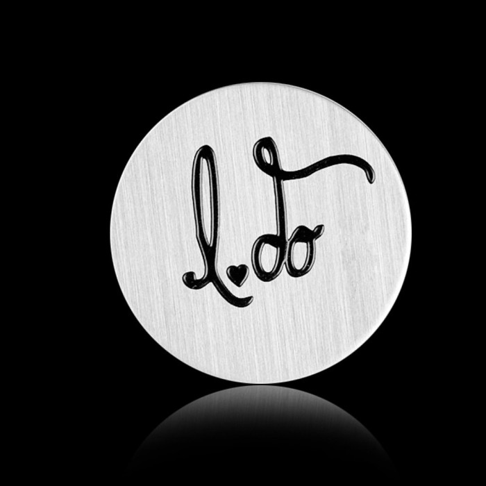 Stainless steel Floating Locket Plate, memory plate plate,4 designs, Floating charms, Dia 22mm Fit for 30mm floating locket