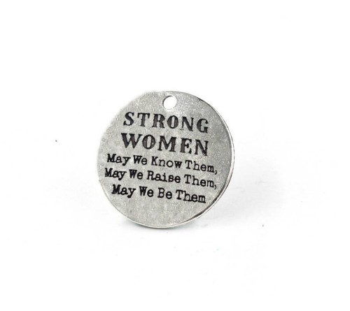 STRONG WOMEN May We Know Them... Charm ,25mm Alphabet Charms Dijes ,message bedels alphbet 20pcs/lot
