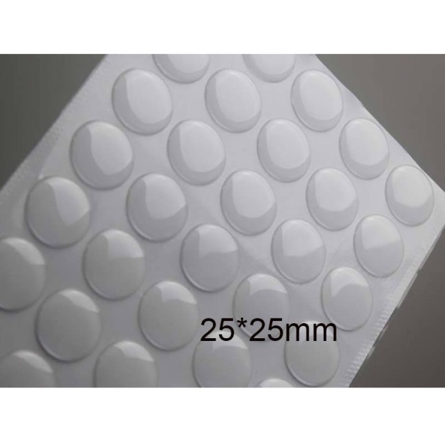 500pcs 25*25mm High Quality 3D Clear Round Epoxy Stickers for Pendants and bracelet, Wholesale Pendant sticker,0.98 Inch,thick About 1.3mm