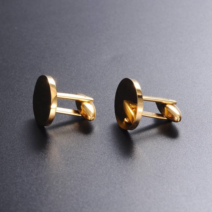 Stainless steel French cufflinks blank, cufflink base, Cufflinks Bezel Setting,custom cufflinks